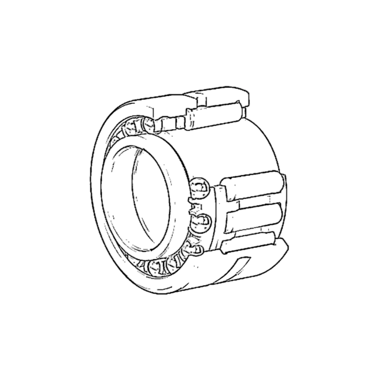Kobinierte Lager combined radial axial bearing Kobinierte Lager combined radial axial bearing